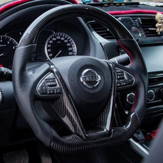 Custom Carbon Fiber Steering Wheel For 2019-2026 Nissan Maxima