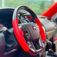 Lade das Bild in den Galerie-Viewer, TTD Craft  Nissan 2022-2024 Frontier  Carbon Fiber Steering Wheel
