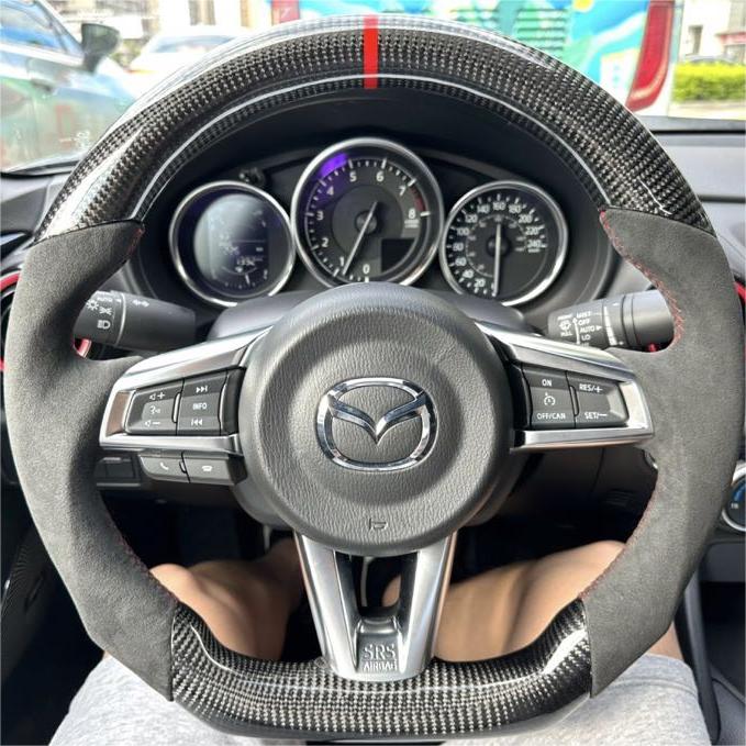 TTD Craft 2016-2024 Mazda MX-5 Miata Carbon Fiber Steering Wheel
