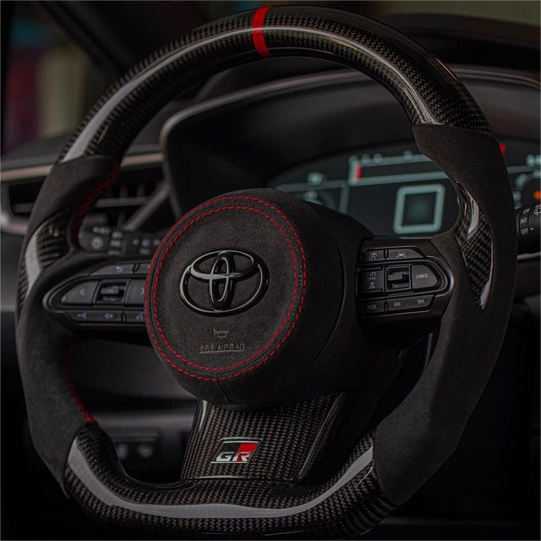 TTD Craft  2024 + Corolla GR  Carbon Fiber Steering Wheel
