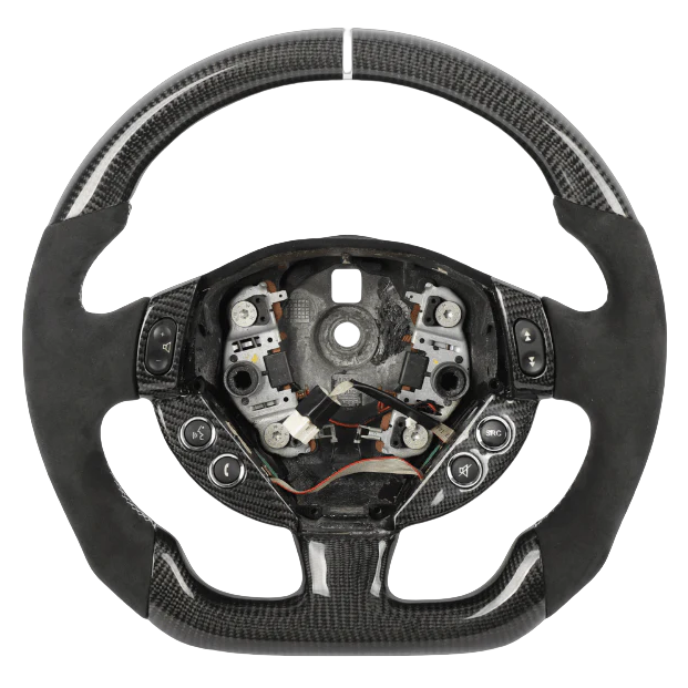 TTD Craft Maserati 2003-2012 Quattroporte / 2008-2014 GranTurismo Carbon Fiber Steering Wheel