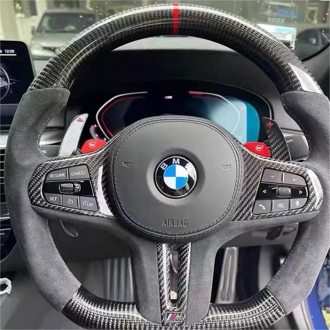 TTD Craft  BMW F40 F44 F87 F82 F83  G20 G21 G28 G22 G80  Carbon  Fiber  Steering wheel