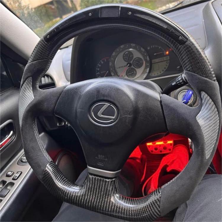 TTD Craft Lexus 2001-2005 IS300  Carbon Fiber Steering Wheel