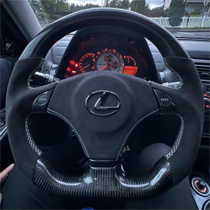 TTD Craft Lexus 2001-2005 IS300  Carbon Fiber Steering Wheel