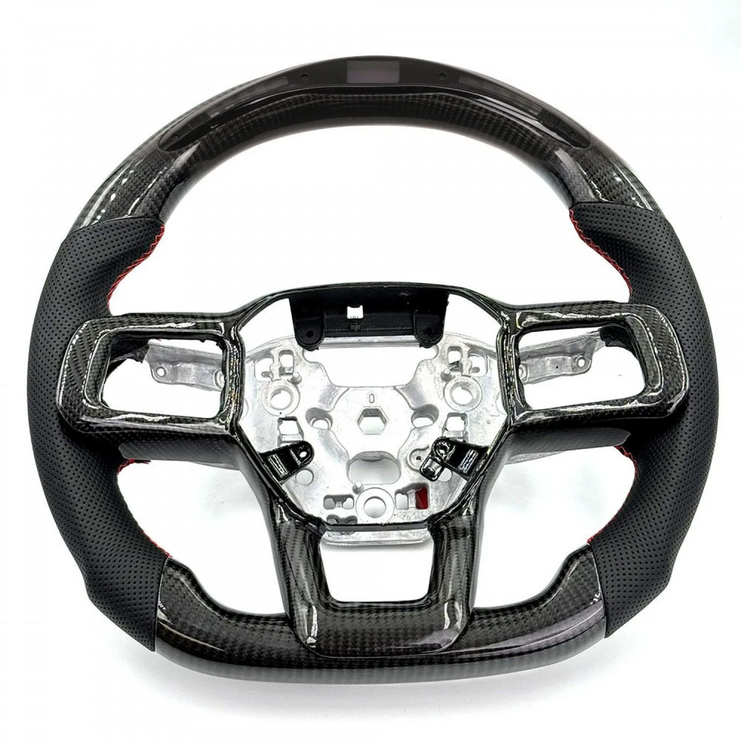 TTD Craft  2024+  Mustang S650  Carbon Fiber Steering Wheel