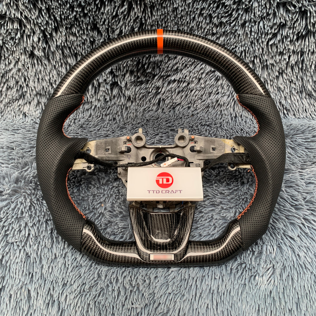 TTD Craft  Kia Stinger GT  2018-2024  Carbon Fiber Steering Wheel