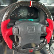 Load image into Gallery viewer, TTD Craft Honda 1997-2001 Civic  Carbon Fiber Steering Wheel
