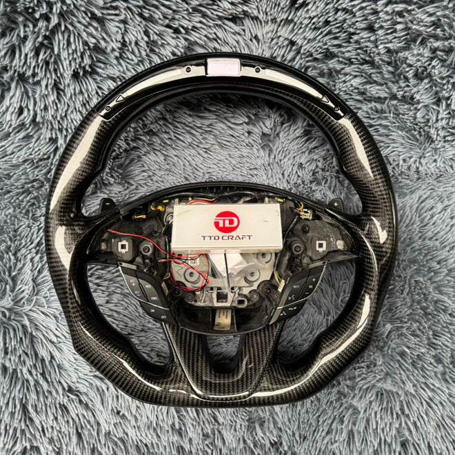 TTD Craft Lincoln MKZ 2013-2020 Carbon Fiber Steering Wheel