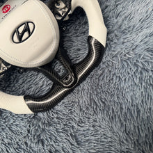 Load image into Gallery viewer, Carbon Fiber Steering Wheel For Hyundai Elantra N / I20N / I30N |TTD Craft
