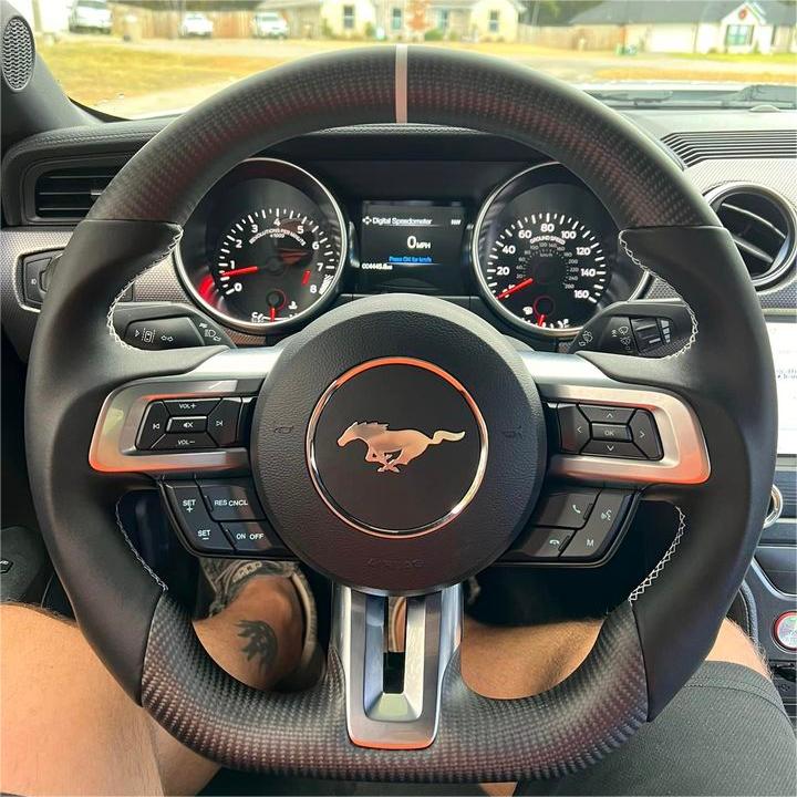 TTD Craft  2015-2017 Mustang  Carbon Fiber Steering Wheel