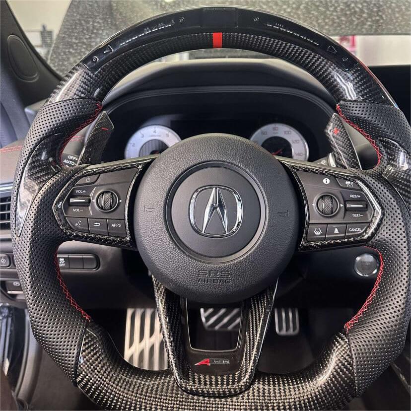 TTD Craft Acura 2021-2024 TLX / MDX Carbon fiber Steering Wheel