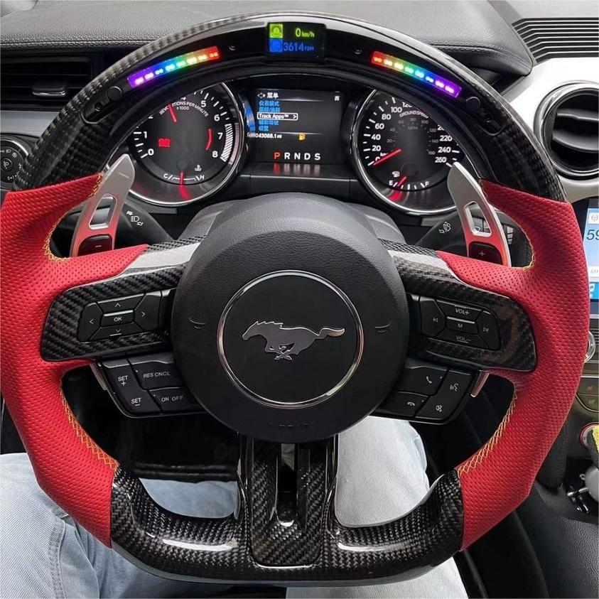 TTD Craft  2018-2023 Mustang  Carbon Fiber Steering Wheel