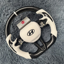 Load image into Gallery viewer, Carbon Fiber Steering Wheel For Hyundai Elantra N / I20N / I30N |TTD Craft
