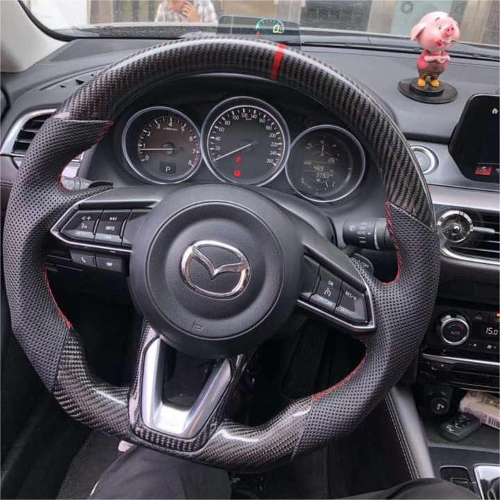 TTD Craft Mazda CX-3 2018-2021 Carbon Fiber Steering Wheel