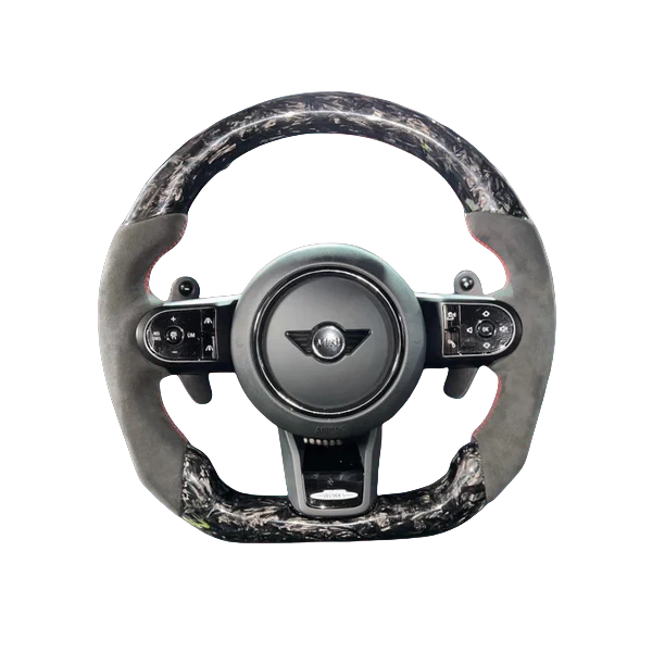 TTD Craft Custom Mini Cooper S JCW F54 F55 F56 F5X LCI 2 Carbon Fiber Steering Wheel