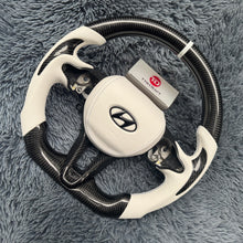 Load image into Gallery viewer, Carbon Fiber Steering Wheel For Hyundai Elantra N / I20N / I30N |TTD Craft
