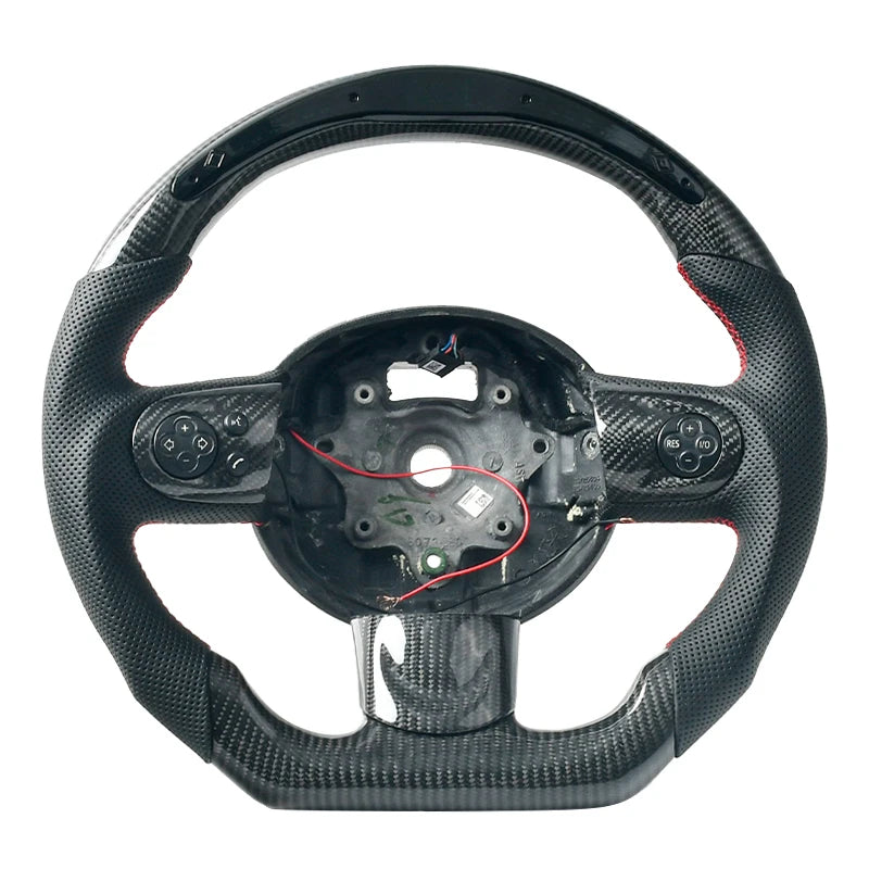 TTD Craft Custom 2007-2014 Mini cooper S Custom Carbon Fiber Steering Wheel