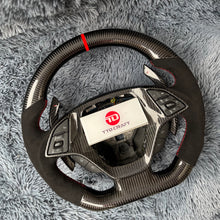 Load image into Gallery viewer, TTD Craft 2014-2019 Corvette C7 Carbon Fiber Steering Wheel
