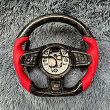 Lade das Bild in den Galerie-Viewer, TTD Craft  Jaguar 2016-2020 XF Carbon Fiber Steering Wheel
