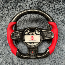 Lade das Bild in den Galerie-Viewer, TTD Craft  Jaguar 2016-2020 XF Carbon Fiber Steering Wheel
