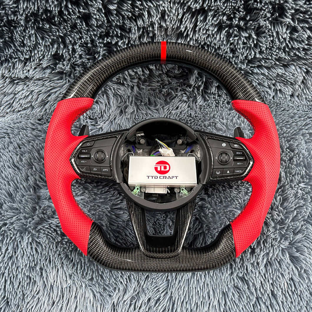 TTD Craft Acura 2021-2024 TLX / MDX Carbon fiber Steering Wheel
