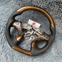Charger l&#39;image dans la galerie, TTD Craft Infiniti M25 2013-2020 QX60 JX35 / 2013-2022 Q70 Q70L / 2011-2019 M35 M37 M56 wooden Steering Wheel
