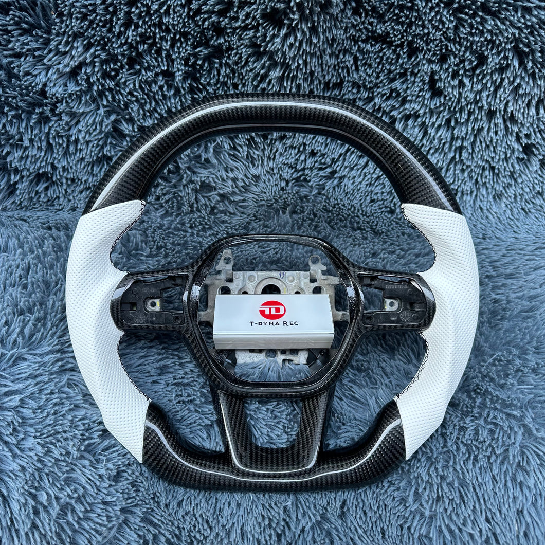 TTD Craft 11th gen Civic 2022 2023 2024 +Type R FL5 SI / 11th gen Accord 2023  2024+ Carbon Fiber Steering Wheel