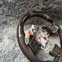 Load image into Gallery viewer, TTD Craft  2015-2021 WRX /STI  Carbon Fiber Steering wheel
