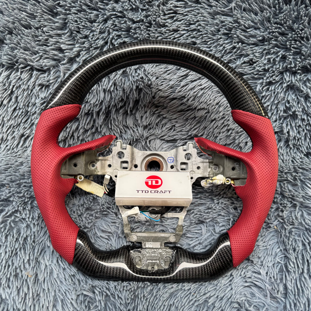 TTD Craft  Lexus 2017-2026 LC500 Carbon Fiber Steering Wheel