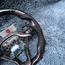 Lade das Bild in den Galerie-Viewer, TTD Craft 10th gen 2018-2022  Accord / 2018-2022 Insight Sport EX LX EX-L V6 Forged Carbon Fiber Steering Wheel with whiet flakes

