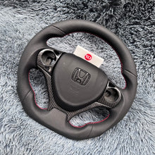 Lade das Bild in den Galerie-Viewer, TTD Craft  9th gen Civic 2012-2015 Type R FK2  SI Leather Steering Wheel
