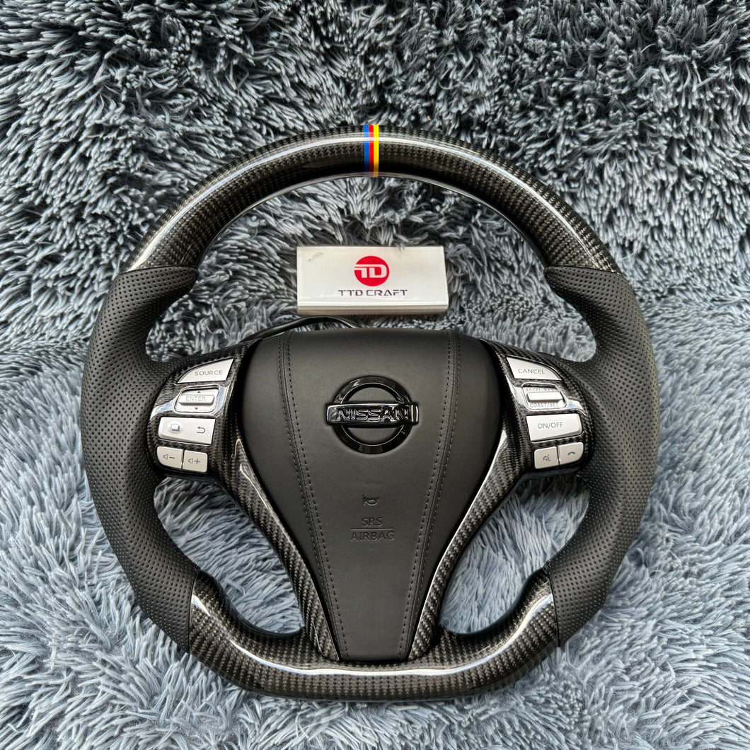 TTD Craft  2013-2018 Altima  Carbon Fiber Steering Wheel