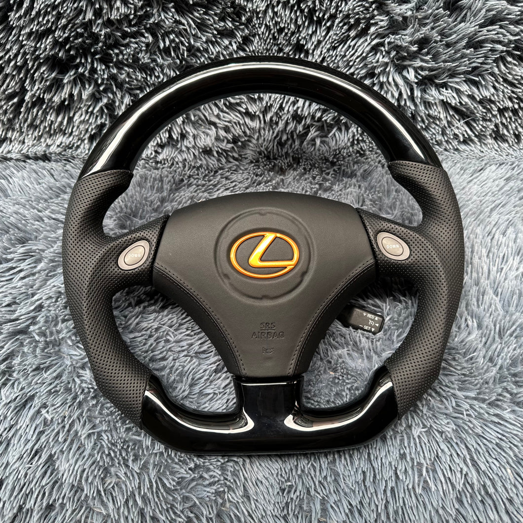 TTD Craft  2000-2005 Lexus GS300 GS430 Piano Black Steering Wheel