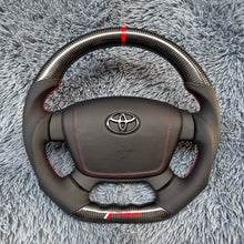Lade das Bild in den Galerie-Viewer, TTD Craft Toyota 2007-2013 Tundra Sequoia Carbonfaserlenkrad

