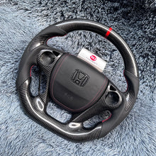 Load image into Gallery viewer, TTD Craft  9th gen Accord  EX-L V6  2013- 2017  Carbon Fiber Steering Wheel
