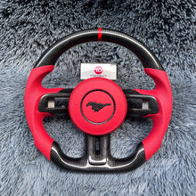 Load image into Gallery viewer, TTD Craft  2015-2017 Mustang  Carbon Fiber Steering Wheel
