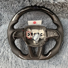 Lade das Bild in den Galerie-Viewer, TTD Craft  Dodge 2016-2023 Charger Challenger / 2014-2023 Durango Carbon Fiber Steering Wheel
