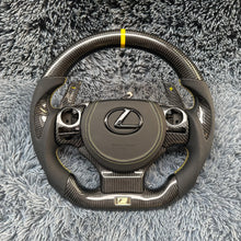 Charger l&#39;image dans la galerie, TTD Craft  Lexus  2014-2024 IS 250 350 300 CT200h  RC NX 200T  RC RCF  F sport  Carbon Fiber Steering Wheel
