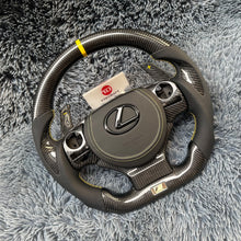 Load image into Gallery viewer, TTD Craft  Lexus  2014-2024 IS 250 350 300 CT200h  RC NX 200T  RC RCF  F sport  Carbon Fiber Steering Wheel
