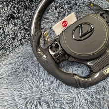 Charger l&#39;image dans la galerie, TTD Craft  Lexus  2014-2024 IS 250 350 300 CT200h  RC NX 200T  RC RCF  F sport  Carbon Fiber Steering Wheel
