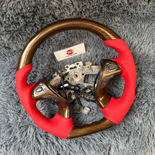 Lade das Bild in den Galerie-Viewer, TTD Craft Infiniti M25 2013-2020 QX60 JX35 / 2013-2022 Q70 Q70L / 2011-2019 M35 M37 M56 wooden Steering Wheel
