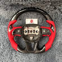 Charger l&#39;image dans la galerie, TTD Craft  Dodge 2016-2023 Charger Challenger / 2014-2023 Durango Carbon Fiber Steering Wheel
