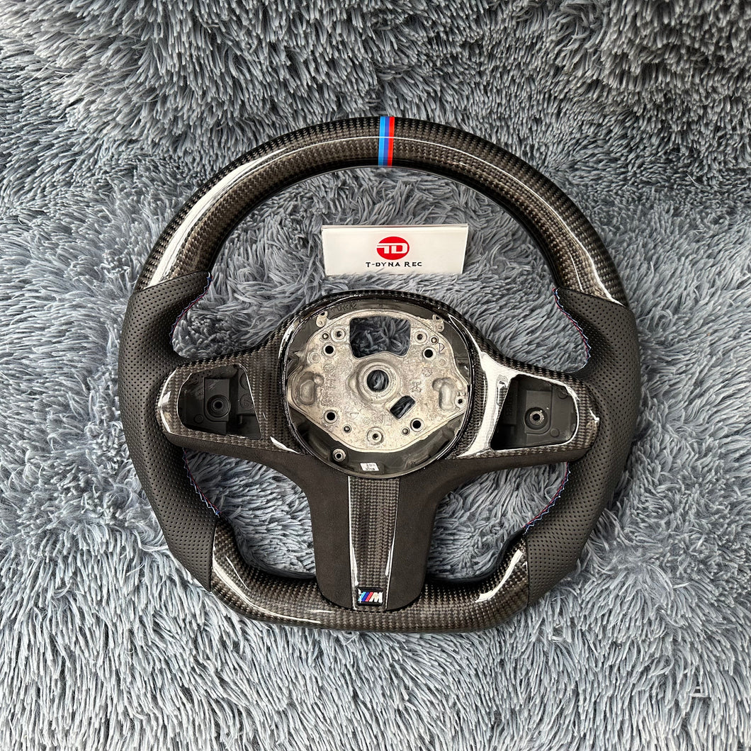 TTD Craft  BMW G30 G31  G32 G38  G05 G07  X3m  F90  M8  G29 Carbon Fiber  Steering wheel