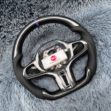 Load image into Gallery viewer, TTD Craft  BMW F40 F44 F87 F82 F83  G20 G21 G28 G22 G80  Carbon Fiber Steering wheel
