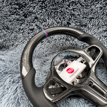 Load image into Gallery viewer, TTD Craft  BMW F40 F44 F87 F82 F83  G20 G21 G28 G22 G80  Carbon Fiber Steering wheel
