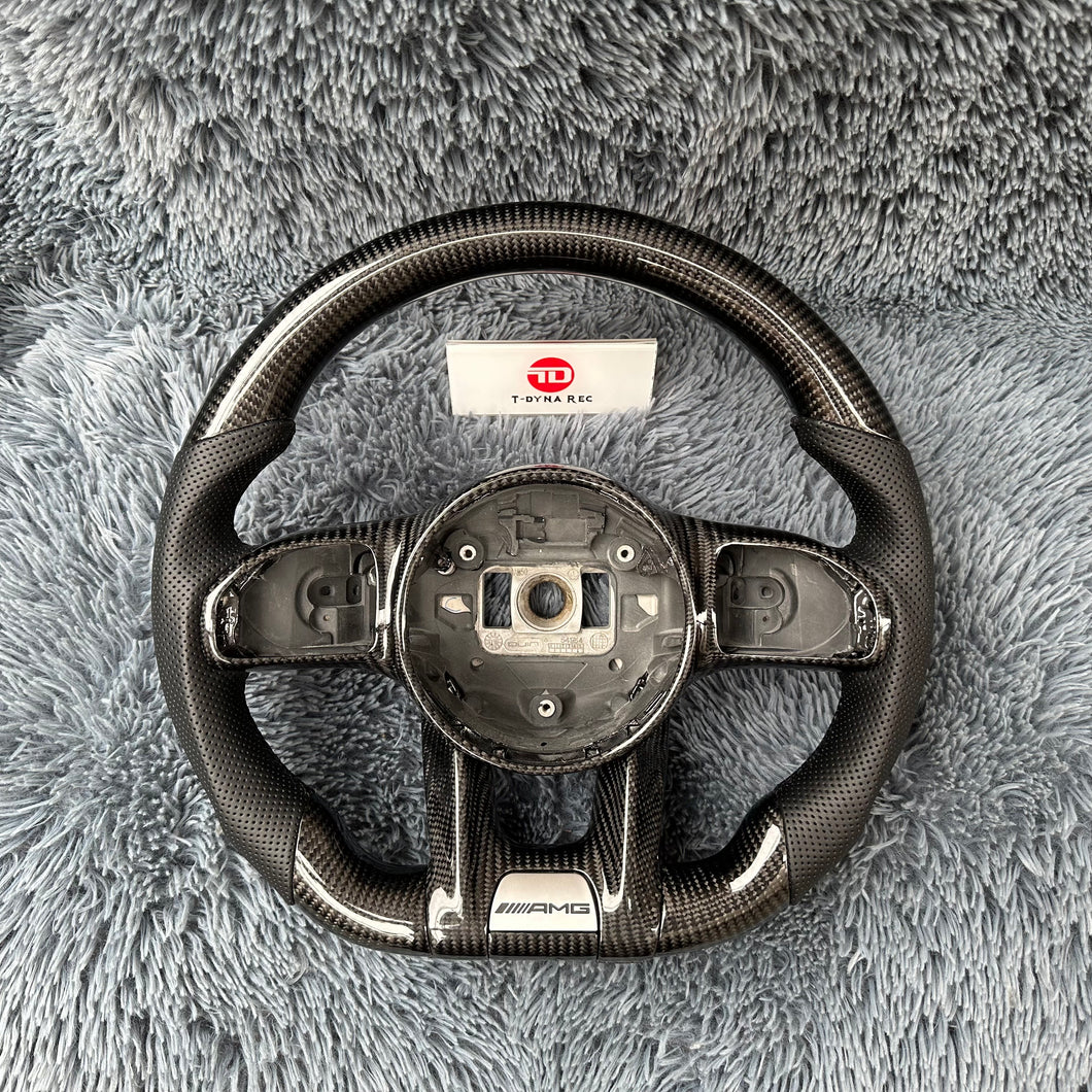 TTD Craft Benz AMG G63 S63 W222 C217 C222 W213 W167 G500 G350 Carbon Fiber Steering Wheel
