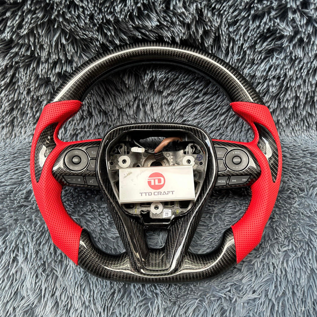 TTD Craft  2022-2024 Corolla Sean / LE   Carbon Fiber  Steering  Wheel