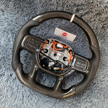 Carregar imagem no visualizador da galeria, TTD Craft 2019-2023 Dodge Ram 1500 2500 3500 Volante de fibra de carbono
