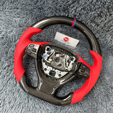 Lade das Bild in den Galerie-Viewer, TTD Craft  BMW 5 SERIES F10 F11 / 5GT F07 /6 SERIES F06 F12 F13 /7 SERIES F01 F02 F03 F04 Carbon Fiber Steering Wheel
