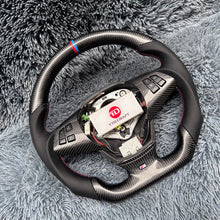 Carregar imagem no visualizador da galeria, Volante de fibra de carbono TTD Craft BMW X3 X5 X6 E83 E70 E71 E72
